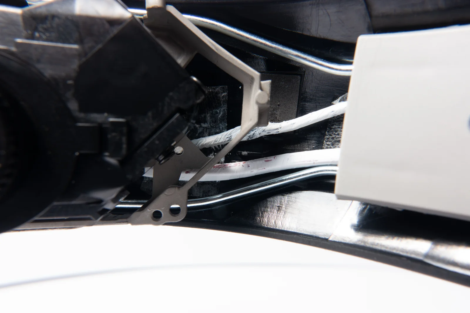 The corresponding interface on the other side of the assembly.