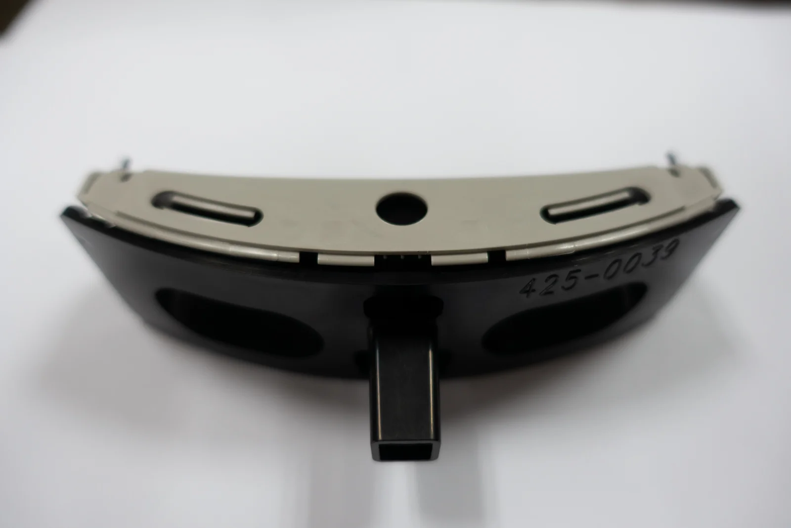 The masking part fits against the product geometry to cover selected sections and expose others.